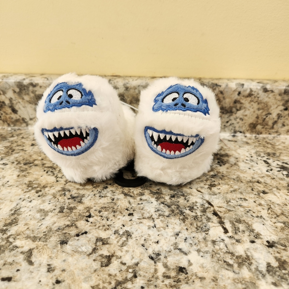 NWT Abominable Snowman Kids Baby Slippers Christmas